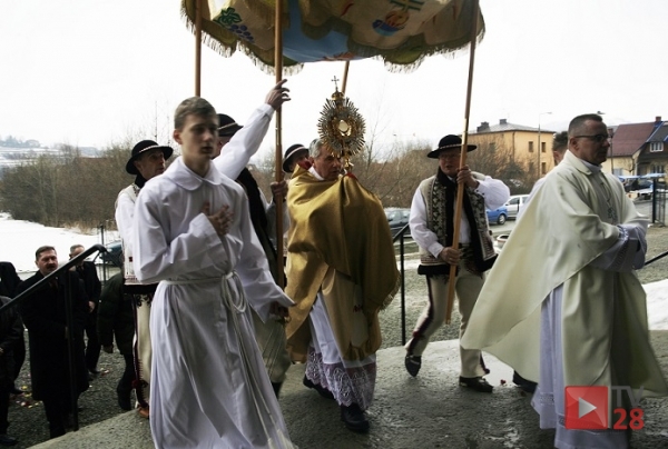 Mszana Dolna. Niedziela Miłosierdzia Bożego