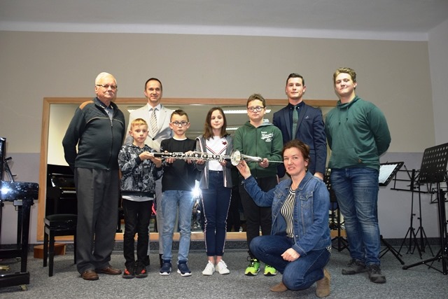 Dobra. Dzięki dotacji orkiestra dęta ma nowy instrument