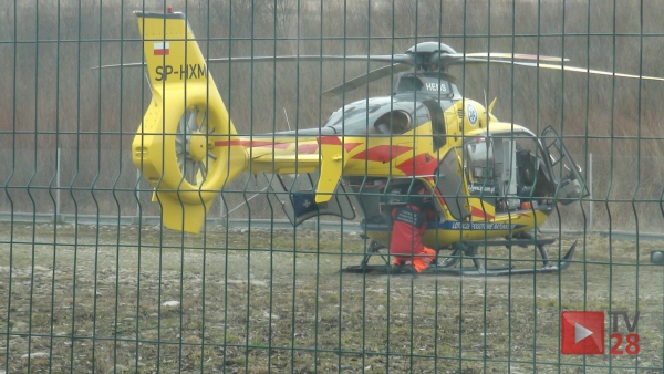 Konina. 13. latek zabrany helikopterem