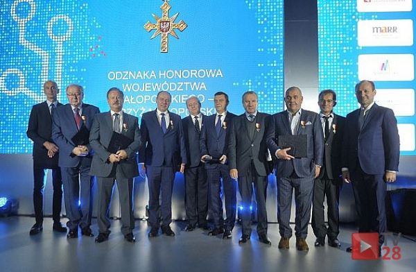 Elektrical laureatem Małopolskiej Nagrody Gospodarczej. Złoty Krzyż dla Stanisława Gągały