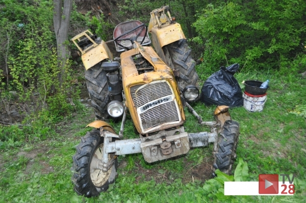 Młyńczyska. Uratowali przygniecionego przez ciągnik