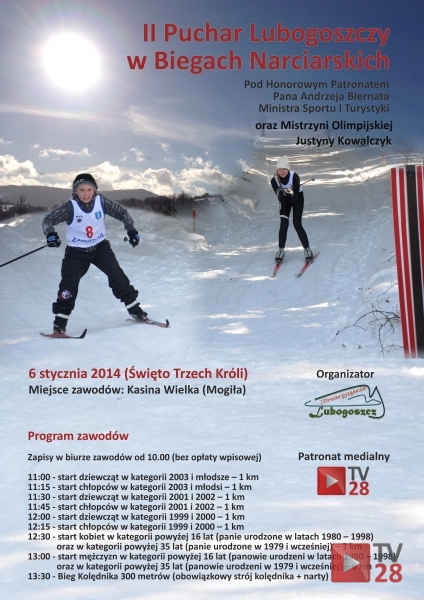 Zawody narciarskie w Kasinie Wielkiej odwołane!