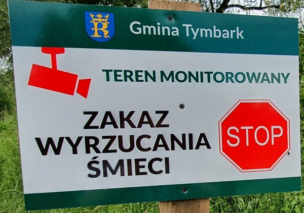 Na terenie gminy zainstalowano fotopułapki. Mają zapobiegać powstawaniu dzikich wysypisk śmieci