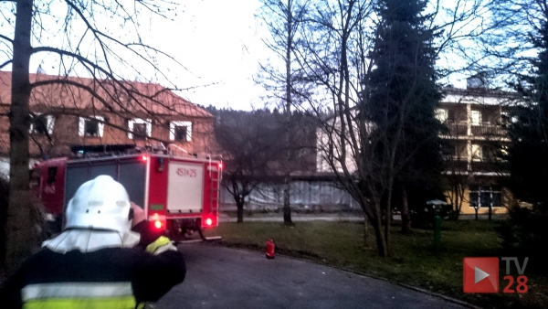 Dym w DPS-ie w Rabie Niżnej. Zapaliło się łóżko pensjonariusza