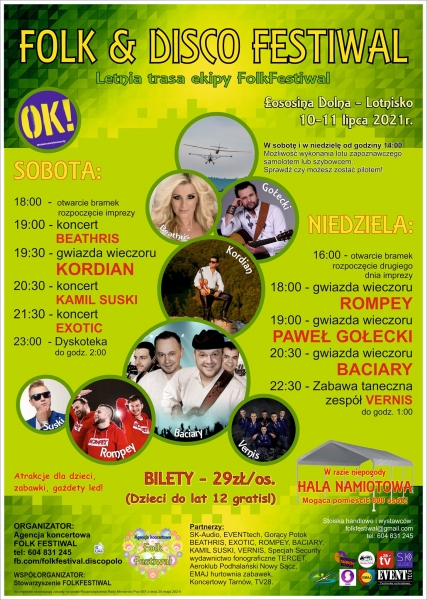 Weekend w Łososinie Dolnej. Kolejna odsłona Folk&Disco Festiwal