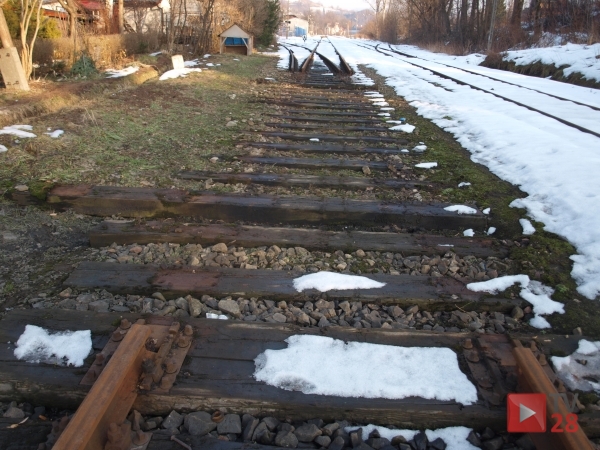 Mszana Dolna. Albo tory były złe albo…je ukradli