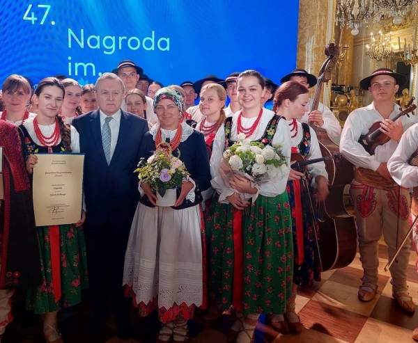 „Gorce” z Kamienicy w Zamku Królewskim w Warszawie. Zespół otrzymał Nagrodę im. Oskara Kolberga