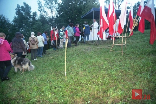 Grunwald choć deszczowy, to jednak symboliczny..