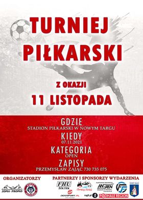 Trwają zapisy do turnieju piłkarskiego z okazji Święta Niepodległości