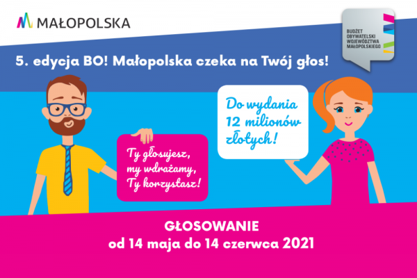 Trwa głosowanie w ramach 5. edycji Budżetu Obywatelskiego. Zobacz listę projektów skierowanych do mieszkańców powiatu limanowskiego