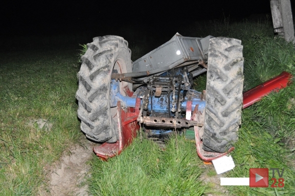 Stara Wieś. Wypadek traktorzysty
