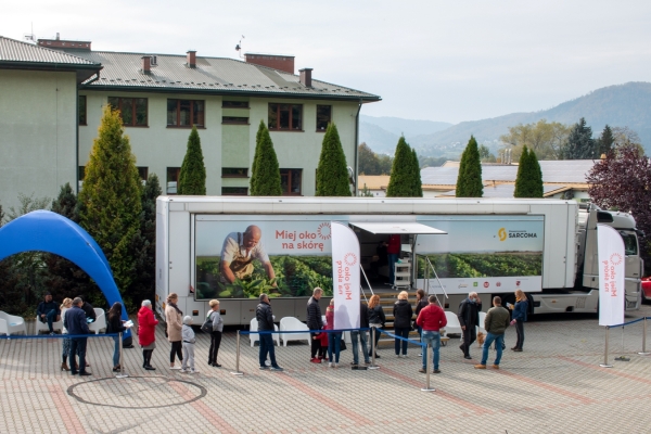 Organizatorzy podsumowali akcję „Miej oko na skórę”. Z bezpłatnych konsultacji skorzystało blisko 200 osób