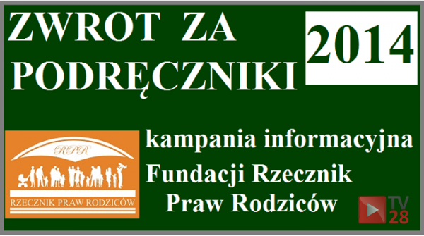 Będą zwroty za podręczniki szkolne