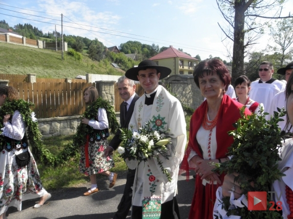 Kasinka Mała. Prymicje księdza Sławomira Łacnego