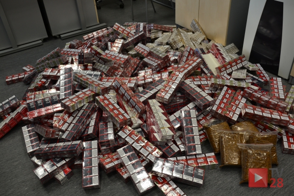 3 200 paczek papierosów bez polskich znaków