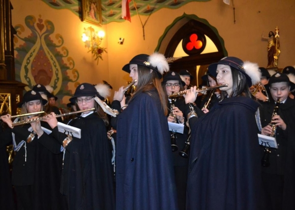 Mszana Dolna. Pracowity styczeń Orkiestry Dętej OSP