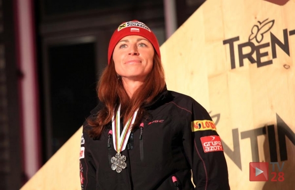 Srebrna Justyna Kowalczyk w narciarskim maratonie