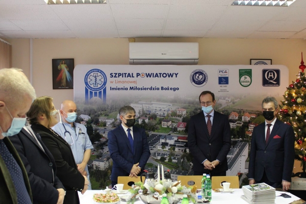 Obradowała nowa Rada Społeczna Szpitala Powiatowego. Gościem specjalnym był wiceminister Edward Siarka