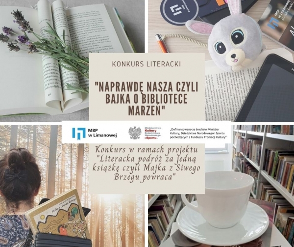 „Naprawdę nasza”, czyli bajka o bibliotece marzeń. Miejska Biblioteka Publiczna organizuje konkurs literacki