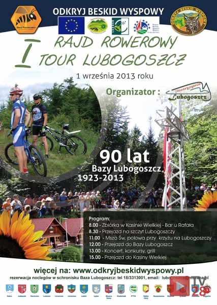 Weź udział w tourze rowerowym na Lubogoszcz