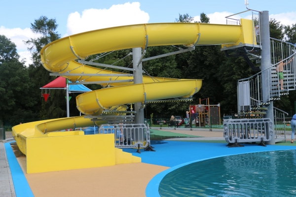 Wodny plac zabaw przy Parku Miejskim jest już dostępny