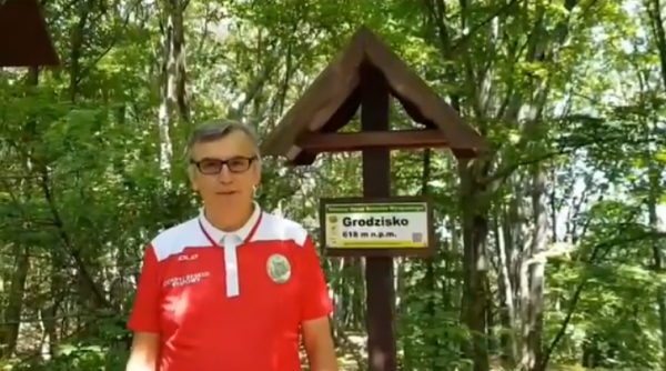 #Gaszynchallenge na Grodzisku. Odkrywcy Beskidu Wyspowego pomogli Tosi