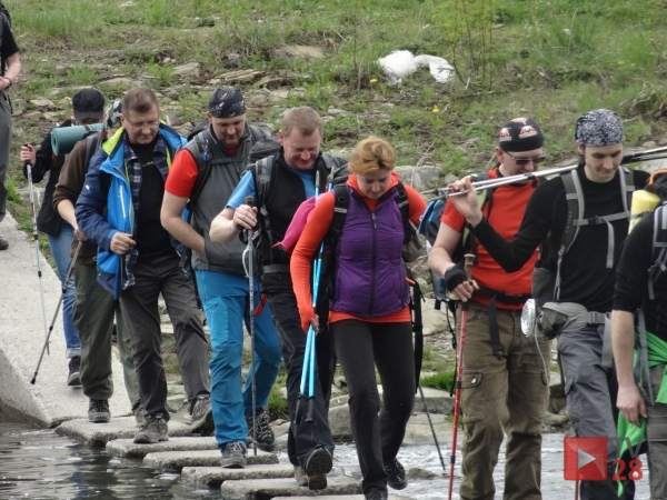 IV Tour Mszana Dolna. Przemierzyli 42 km górskimi szlakami