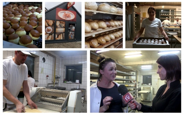 Pyszne, puszyste i tradycyjne z nadzieniem różanym. Takie pączki tylko z Piekarni – Ciastkarni ,,Pod Brzegiem" w Słopnicach