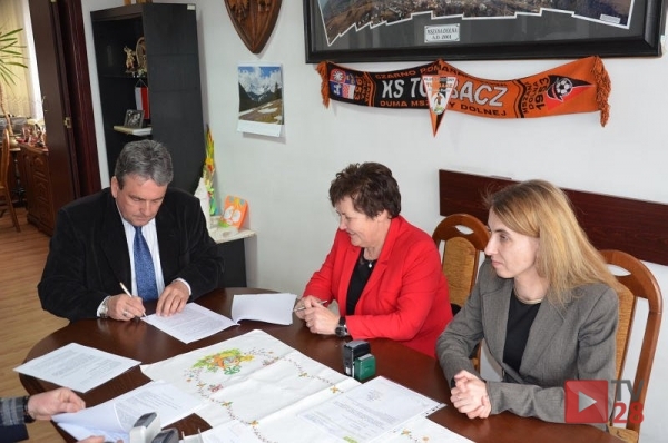 Umowa podpisana. Czas na realizacje prtojektu na nowe ujęcie na "Szklanówce"