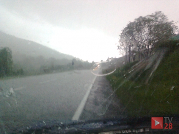 Region. Grad zatrzymał ruch na "krajówce" (FOTO)