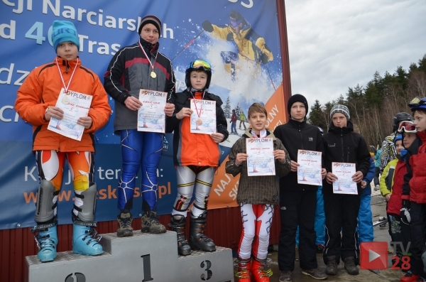 Popis umiejętności na stoku narciarzy z Mszany Dolnej