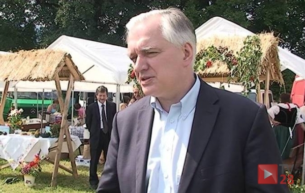 Echa wiztyty Jarosława Gowina w Limanowej