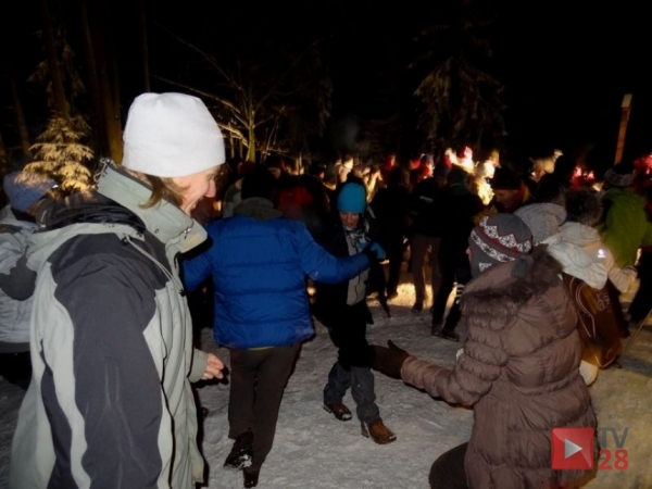 Sylwestrowy wieczór na Lubogoszczu