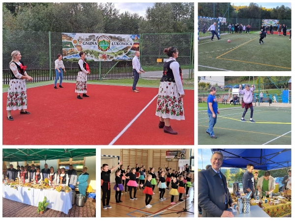 Jesienny piknik i otwarcie boiska wielofunkcyjnego w Roztoce