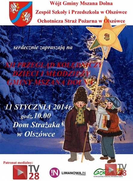 Mszana Dolna. XII Przegląd Kolędniczy Dzieci i Młodzieży