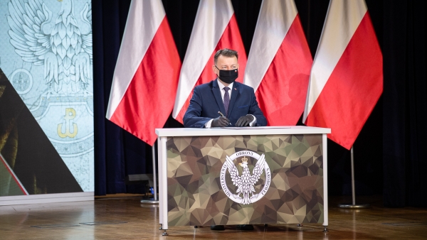 Minister Mariusz Błaszczak podpisał decyzję o utworzeniu nowych jednostek Wojsk Obrony Terytorialnej. Batalion powstanie w Limanowej