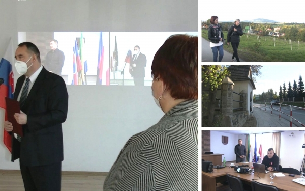 Relacja ze spotkania online.„Kapliczki, krzyże przydrożne – niemi świadkowie historii i dziedzictwa kulturowego pogranicza polsko – słowackiego, Jodłownik – Nižná Polianka