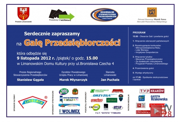 VIII Gala Przedsiębiorczości "na żywo" w TV28