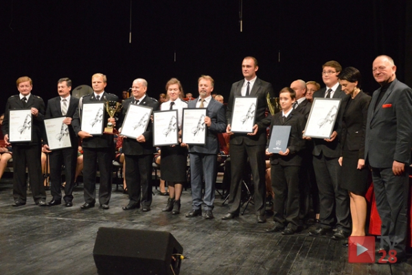 Orkiestry dęte OSP z Dobrej i Mszany Dolnej wyróżnione na