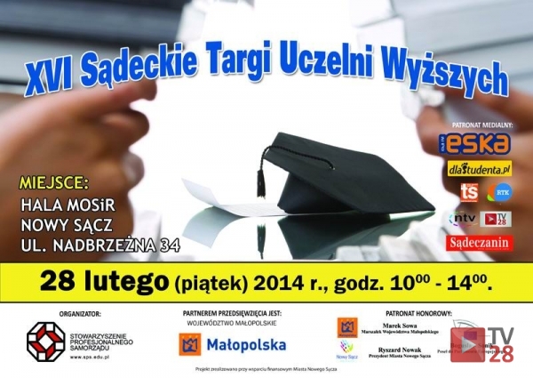 Sądeckie Targi Uczelni Wyższych pod patronatem TV28