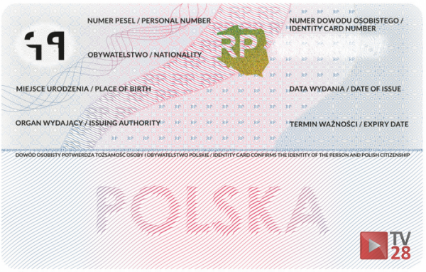 Od nowego roku nowy wzór dowodu osobistego