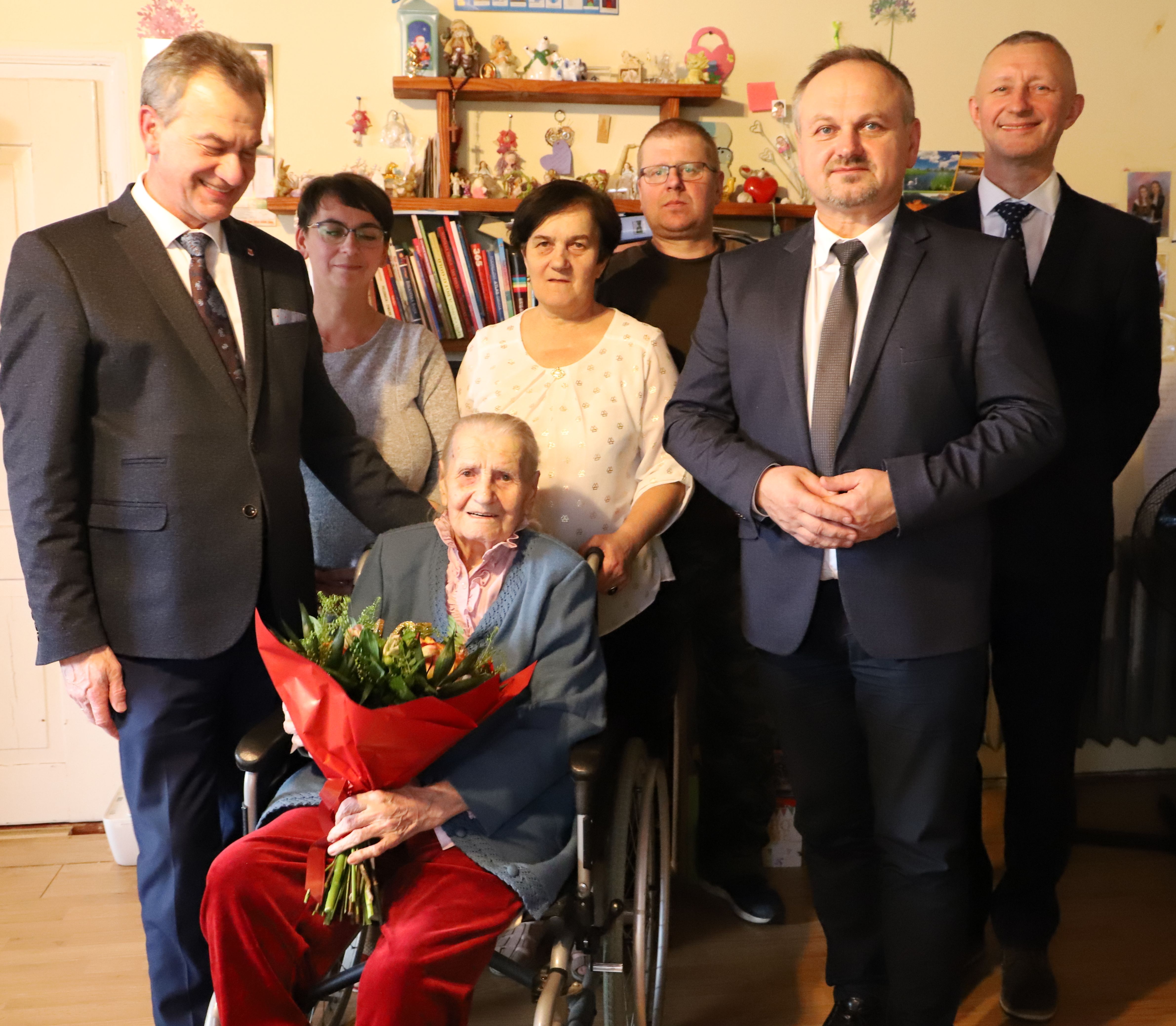 Pani Maria Opiela z Kaniny obchodziła 101. rocznicę urodzin