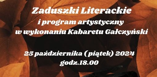 „Zaduszki literackie” w limanowskiej bibliotece
