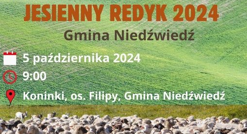 W sobotę odbędzie się jesienny redyk w gminie Niedźwiedź
