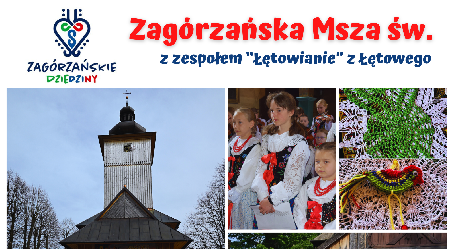 Zagórzańska msza św. z zespołem „Łętowianie”