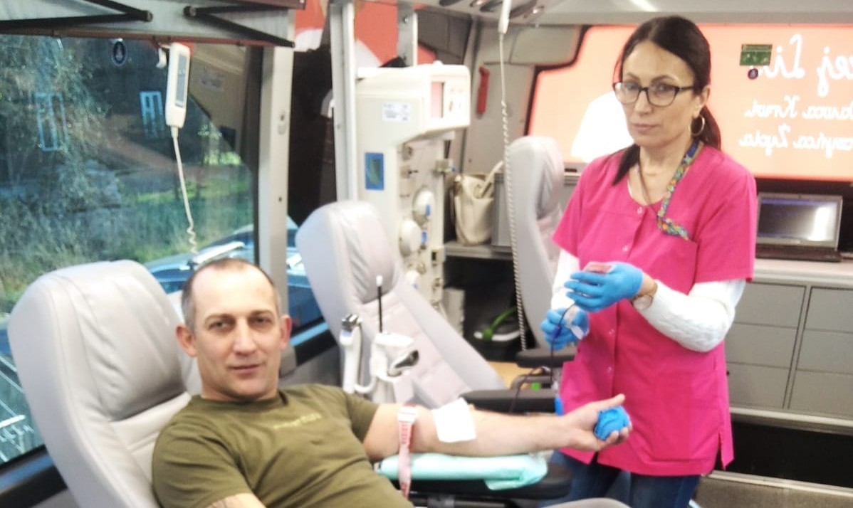 25 osób oddało krew podczas niedzielnej zbiórki zorganizowanej przez OSP Łososina Górna