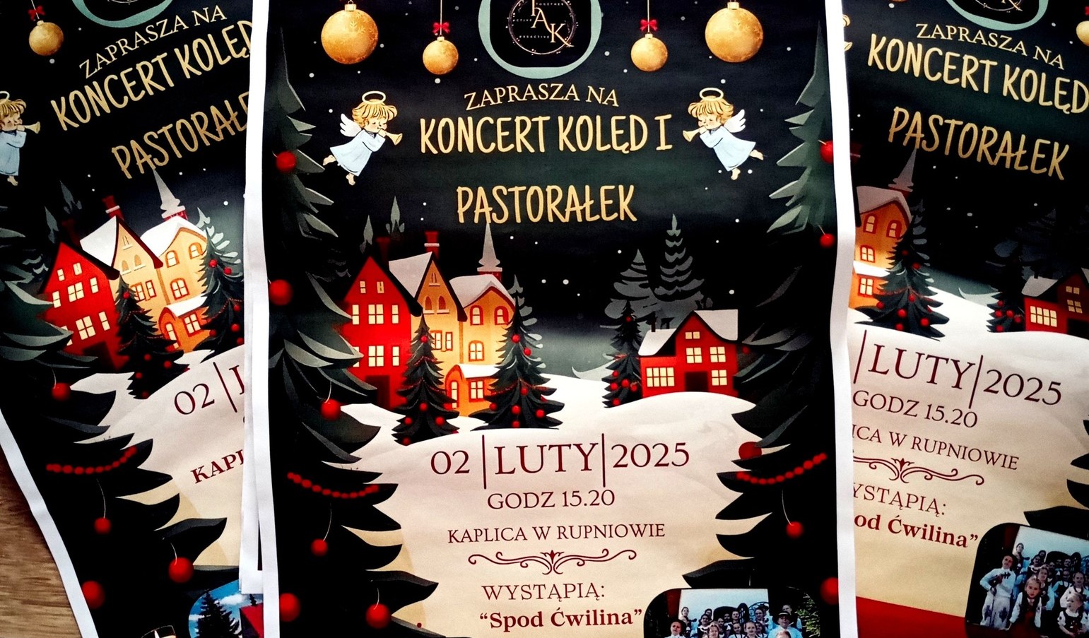 Stowarzyszenie „Together Active  Kreaktive” zaprasza na koncert zespołu „Spod Ćwilina”