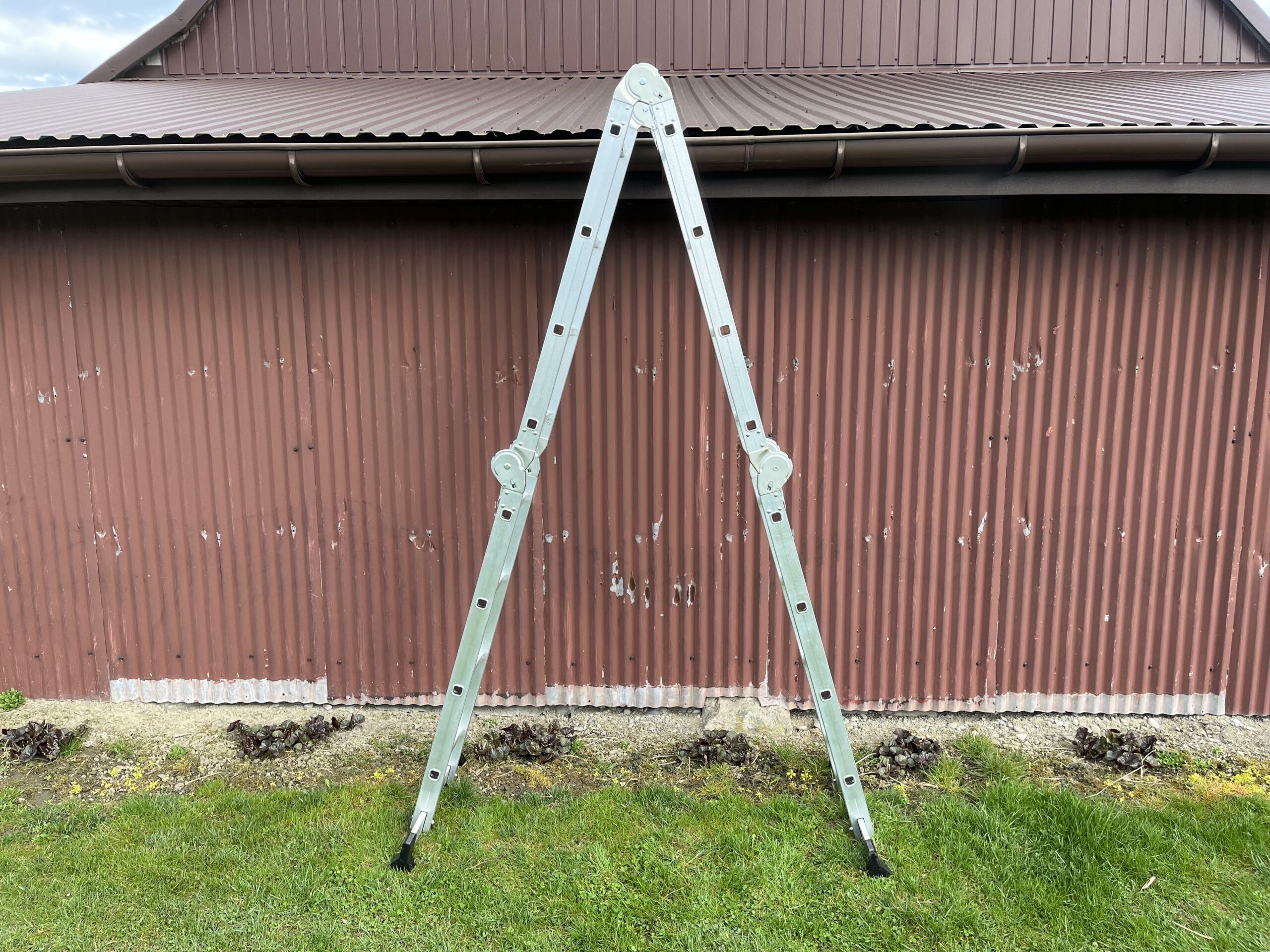 Drabina (4,5m) Podest Przegubowa Wielofunkcyjna NOWA