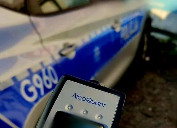 Tymbark. 39-latek z blisko 3 promilami, próbował odjechać z miejsca zdarzenia