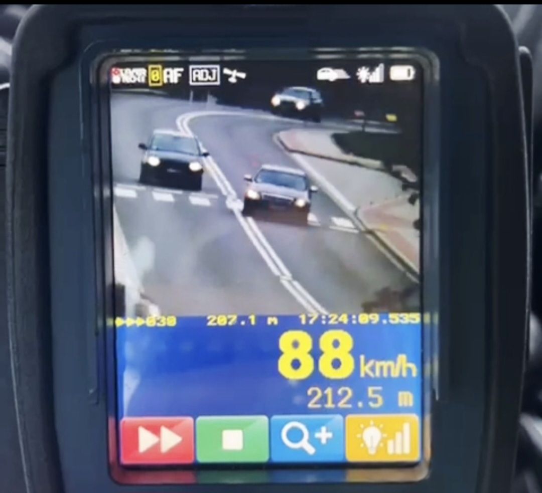 Działania „Prędkość” na limanowskich drogach. Ciągle za szybko…